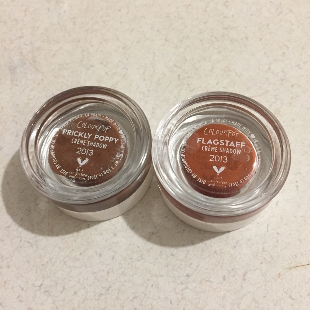 Colourpop crème shadows